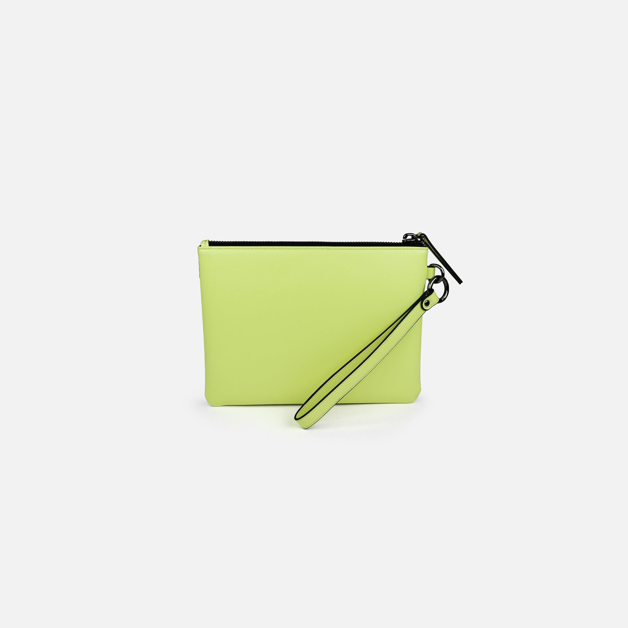 LOM Australia | Limited Edition, neon green clutch sustainably made from vegan, cactus leather. 
